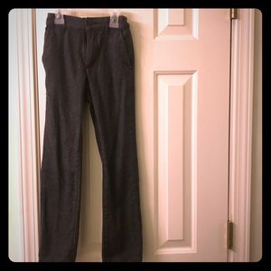 Charcoal gray herringbone boys pants